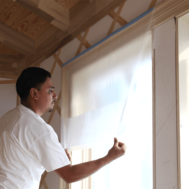 Trimaco, Easy Mask Tape And Drape Roll With 2' X 90' Blue Tape Diamond Tool Store