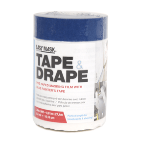 Trimaco, Easy Mask Tape And Drape Roll With - 2' X 90' Trimaco