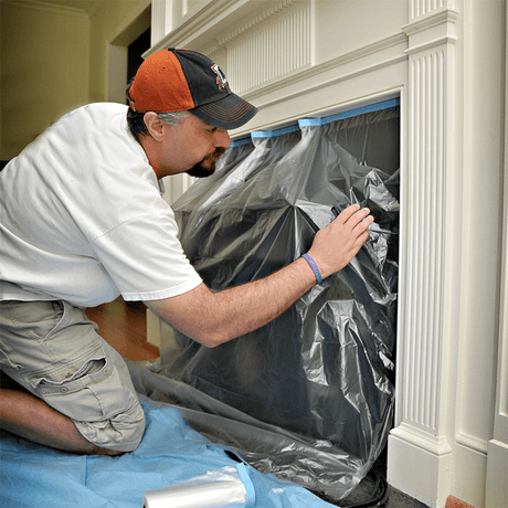 Trimaco, Easy Mask Tape And Drape With PerfectEdge, 2' X 72' Trimaco