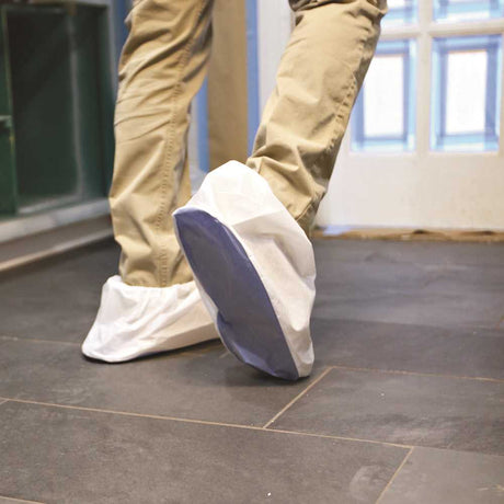Trimaco Smart Grip Disposable Shoe Covers - Pack of 12 (36 Pairs) Trimaco
