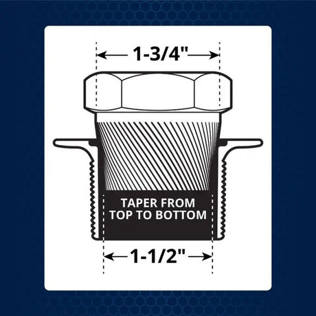 Tub Drain Extractor - Case of 2 Superior Tool