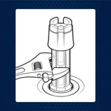 Tub Drain Wrench/ Dumbell Wrench - Case of 3 Superior Tool