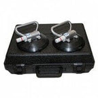 Two 6" Rigid Handle Hand Cups for Flat Surfaces Wood's Powr-Grip