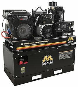 Two Stage Gasoline 20-Gallon Compressor/Generator/Welder Mi-T-M