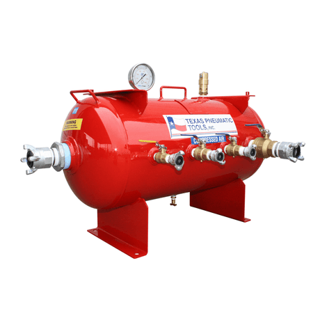 Air Manifold (30 Gal, ASME Tank) Texas Pneumatic Tools