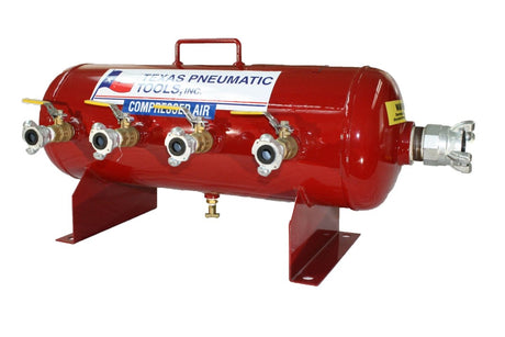 Air Manifold (10 Gal. ASME Tank) Texas Pneumatic Tools
