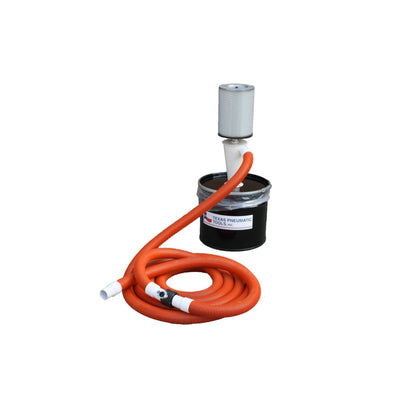 Small, Single User, Portable Dust Collection System (2") w/ 20 Gallon Canister Texas Pneumatic Tools