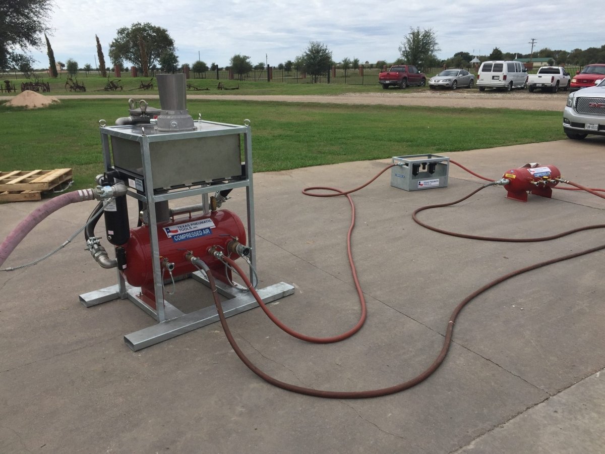 TX-MSS-800 - 800 CFM Moisture Separating System Texas Pneumatic Tools