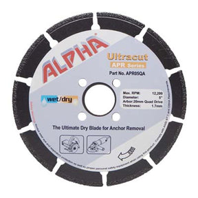Ultracut APR Series APR45QA Alpha Tools 4-1/2"