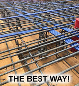 Unichair ® Plastic Rebar Support 4" Base Extension - Pat Pend (100 Pieces) OCM