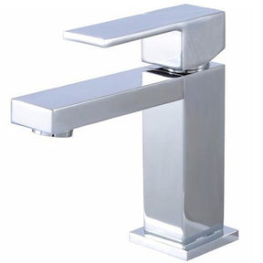 USF-00BSH00 Single Handle Stainless Steel Braided Hose Bathroom Faucet Dakota Sinks