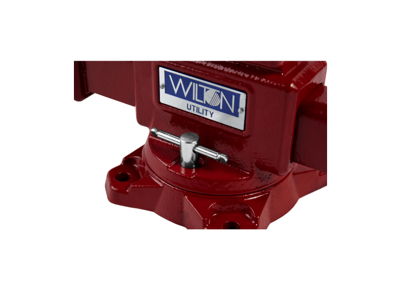 Utility Bench Vise 4-1/2” Jaw Width, 4" Jaw Opening, 360° Swivel Base - Wilton