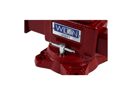 Utility Bench Vise 4-1/2” Jaw Width, 4" Jaw Opening, 360° Swivel Base Wilton