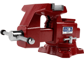 Utility Bench Vise 5-1/2” Jaw Width, 5" Jaw Opening, 360° Swivel Base Wilton