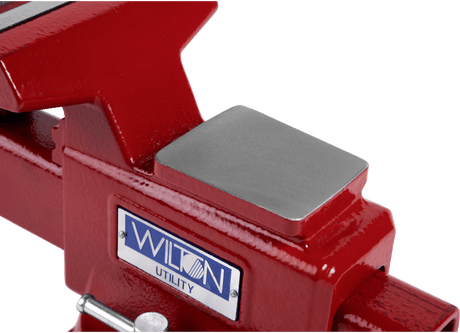 Utility Bench Vise 8” Jaw Width, 8-1/2" Jaw Opening, 360° Swivel Base Wilton