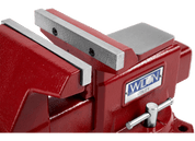 Utility Bench Vise 8” Jaw Width, 8-1/2" Jaw Opening, 360° Swivel Base - Wilton