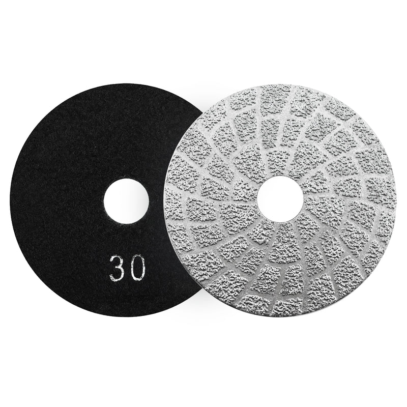 Vacuum Brazed Lippage Pads 4 Inch Grinding Polishing Disc Pad