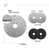 Vacuum Brazed Lippage Pads - 4 Inch Diamond Tool Store