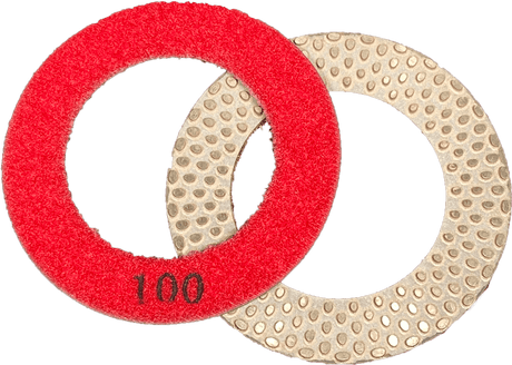 Vacuum Brazed Rings for Terrazzo MLVB-Ring-100 Dia Plus 100 Grit