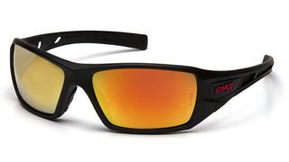 Velar Ice Orange Mirror Lens Safety Glasses | Pyramex Safety