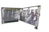Vertical Glide Out Slab Storage Rack Rack Engineering Division
