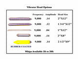 Vibrator Heads for Gas Concrete Vibrators Multivibe