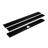 VLMDC Drain Channel and Design Grate Doubleface 60 CM VLMDC 611 Dural Black