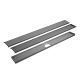 VLMDC Drain Channel and Design Grate Doubleface 60 CM VLMDC 665 Dural Concrete Gray