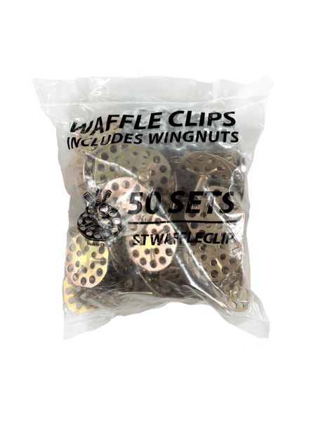 Waffle Clips with Wingnuts Diamond Tool Store