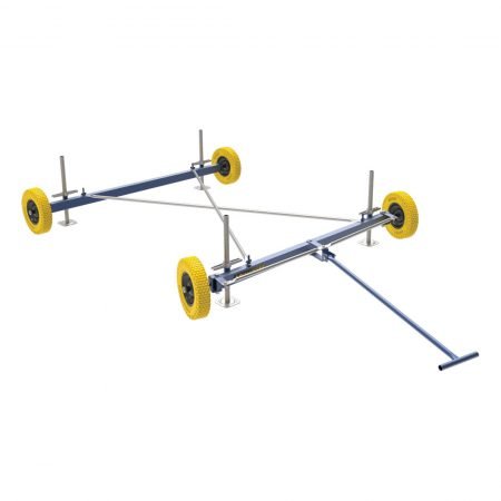 Wagon With 16" Wheels M-MW716 MetalTech 4 X 7 FT