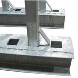 Weha 10' Hippo Slab Bundle Rack Set 190,080 Lb Capacity Weha