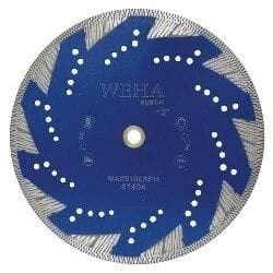 Weha 12" x 1 Arbor Chop Saw Compound Miter Saw Diamond Blade Weha