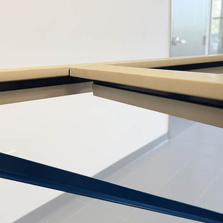 Weha 27" Work Table with White Rubber Top Weha