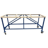 Weha 27" Work Table with White Rubber Top Weha