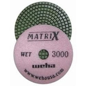 Weha 4" Matrix Diamond Polishing Pads - Weha