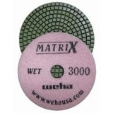 Weha 4" Matrix Diamond Polishing Pads Weha