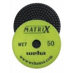 Weha 4" Matrix Diamond Polishing Pads 50401 Weha 50 Grit