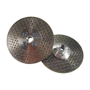 Weha 5" Duo Double Sided Marble Diamond Blade with Quad Adapter Weha