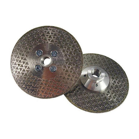 Weha 5" Duo Double Sided Marble Diamond Blade with Quad Adapter Weha
