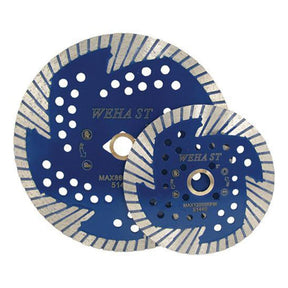 WEHA 6" ST Side Cut Quad Diamond Turbo Blade Weha