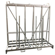Weha Large Double Sided A frame Transport Cart 96" x 43" x 68" - Weha