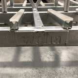 Weha Large Double Sided A frame Transport Cart 96" x 43" x 68" Weha