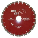 Weha Red Cat 14" Diamond Bridge Saw Blade for Granite, Quartz, Quartzite, Marble Weha