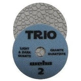 Weha Trio 3 Step Diamond Polishing Pads Wet Dry for Granite Marble & Quartz 13342 Weha Step2
