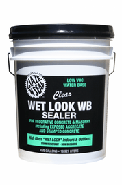 Wet Look Water Base Sealer - Glaze 'N Seal