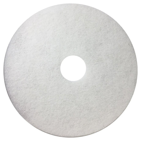 White Floor Polishing Pads 41-17 Diamond Tool Store 17" Single