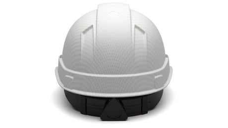 White Ridgeline Cap Style Hard Hat - graphite Pyramex