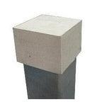 White Rubber Caps for Bison Poles Weha