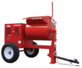 WM63H8 Whiteman Steel-Drum Plaster/Mortar Mixer Multiquip