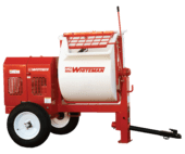 WM90PE Whiteman Polyethylene-Drum Plaster/Mortar Mixer - Multiquip